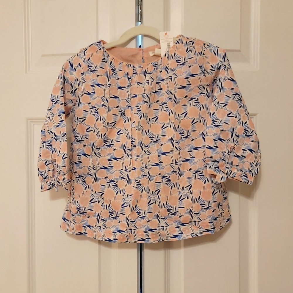 Patterned blouse (5-6) (s)